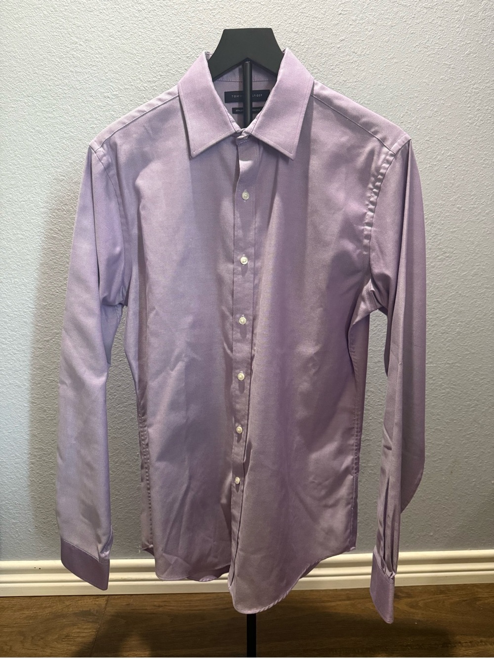 Tommy Hilfiger Lavender Dress Shirt - Long Sleeve